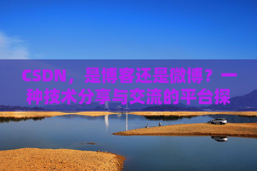 CSDN,是博客还是微博?一种技术分享与交流的平台探讨